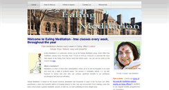 Desktop Screenshot of ealing-meditation.net